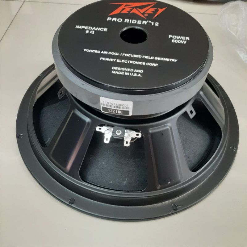 Jual KOMPONEN SPEAKER PEAVEY PRO RIDER 12 INCH 600 WATT | Shopee Indonesia