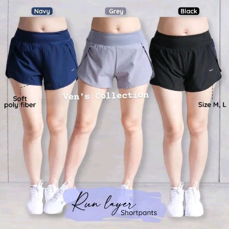 Jual RUN LAYER SHOTPANT | Shopee Indonesia