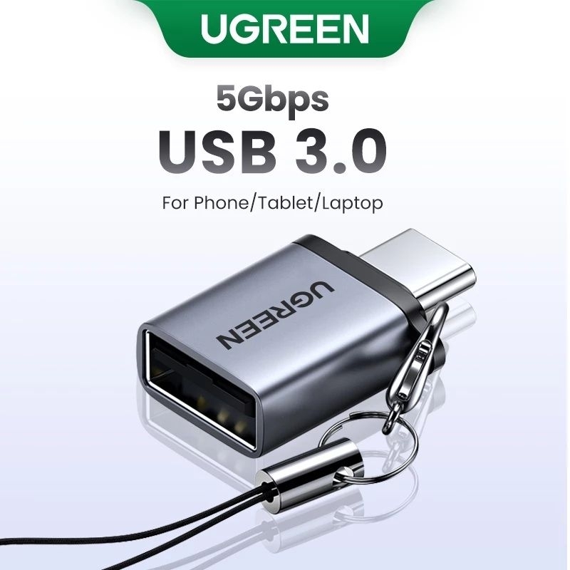 Jual Ugreen USB 3.0 to Type C Adapter Converter Connector OTG | Shopee ...