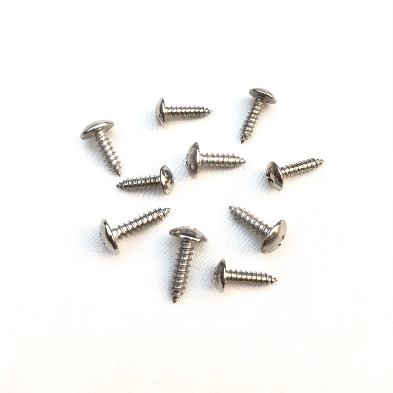 thumbnail interactive-video image 1 of A2 Stainless Steel Torx Pan Head Self-Tapping Screws – 4.8mm X 16mm, Pack Of 30 1 of 4
