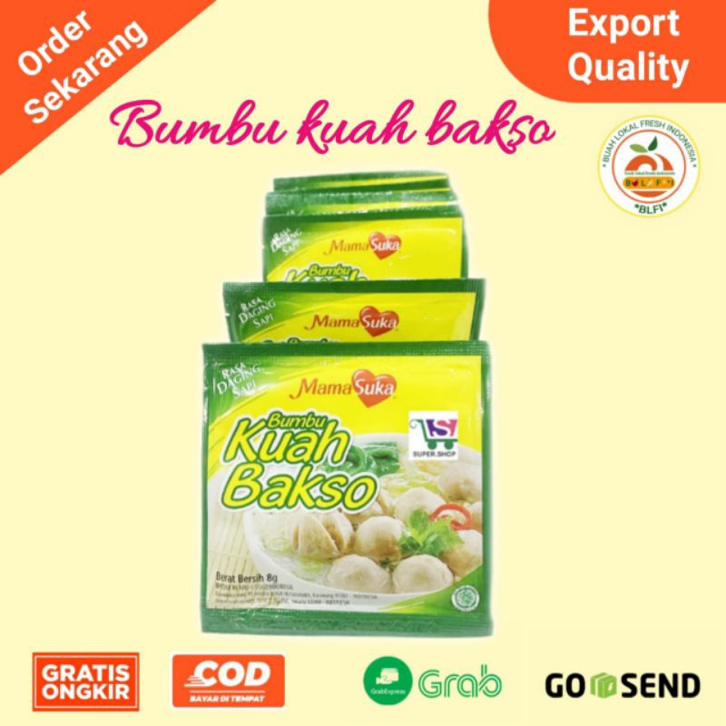 Jual Mamasuka Bumbu Kuah Bakso Sachet 8gr Shopee Indonesia