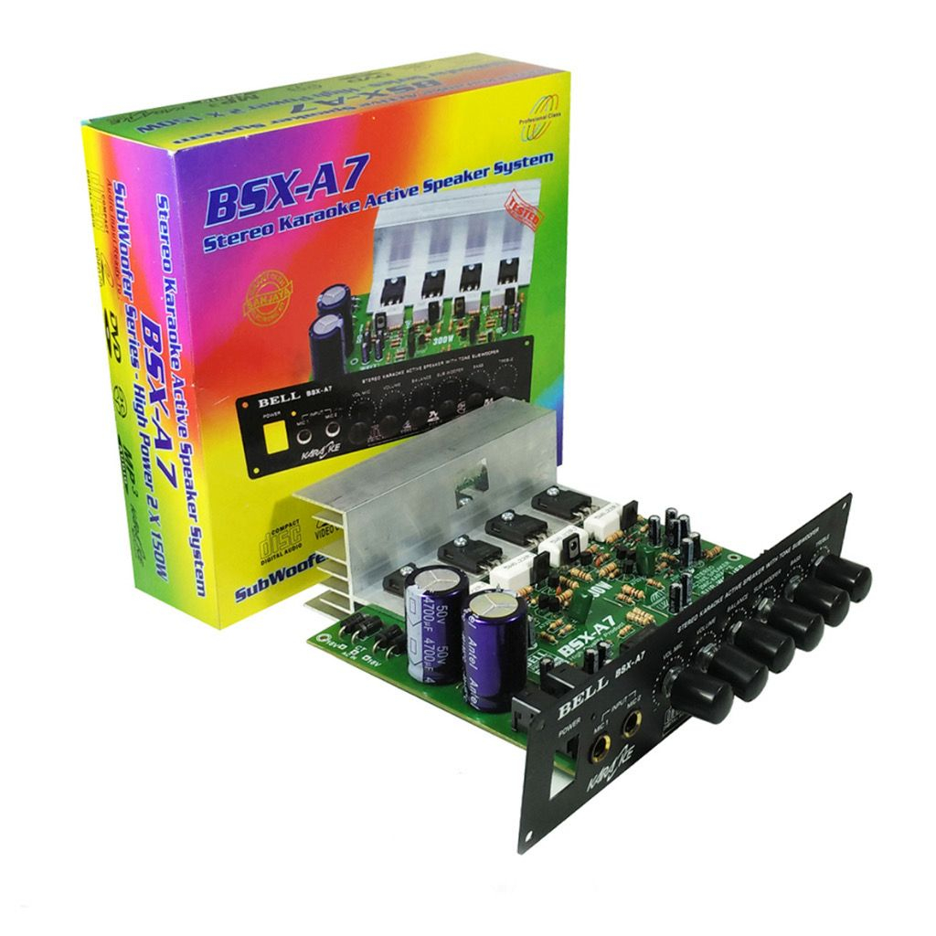 Jual KIT SPEAKER AKTIF BSXA7 STEREO KARAOKE AKTIVE SPEAKER + SUBWOOFER Shopee Indonesia