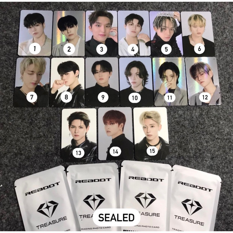 Jual TREASURE PHOTOCARD TRADING CARD SEALED OFFICIAL Shopee Indonesia