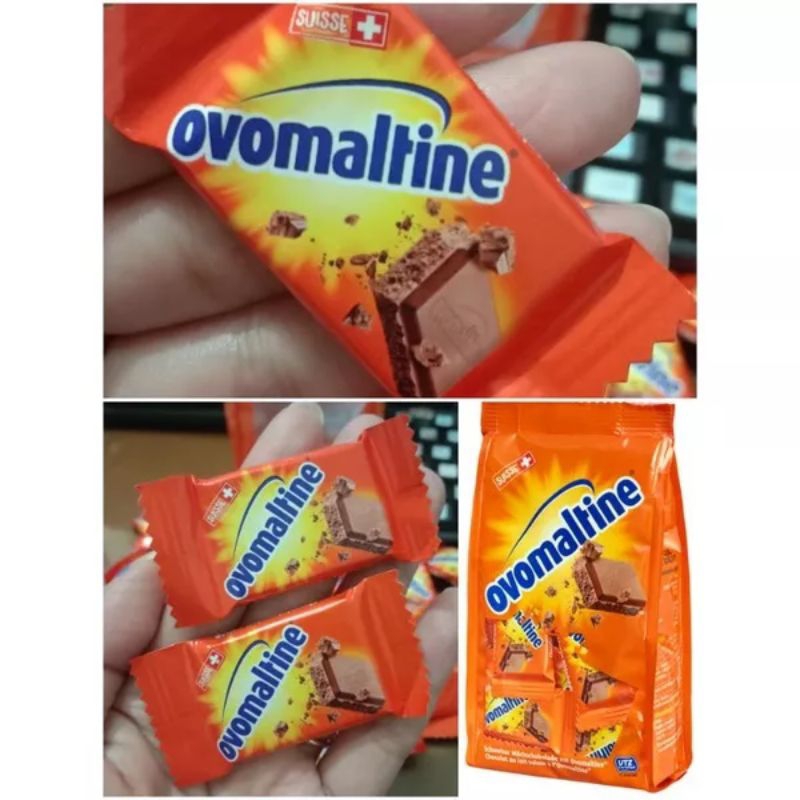 Jual Ovomaltine Chocolate 5g/biji Product Austria | Shopee Indonesia