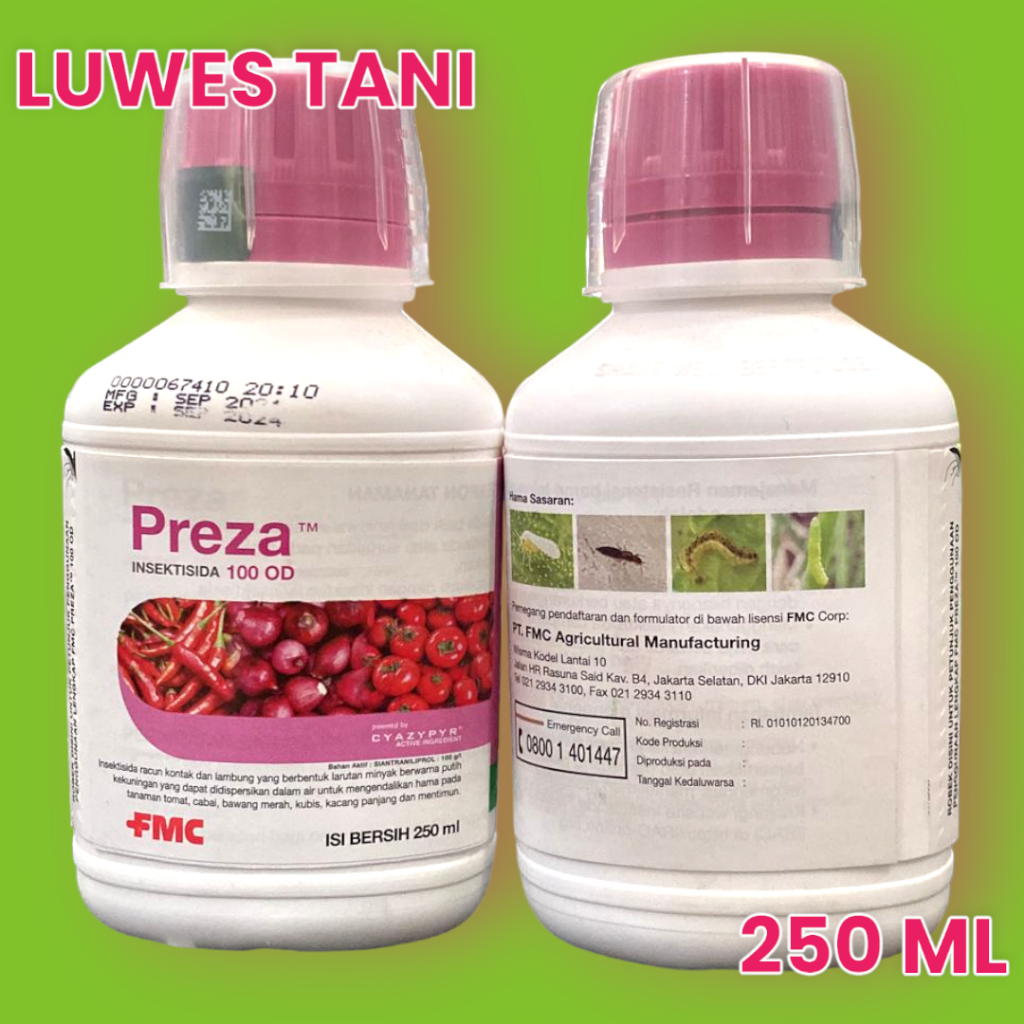 Jual Insektisida PREZA 100 OD 250 ML FMC | Shopee Indonesia