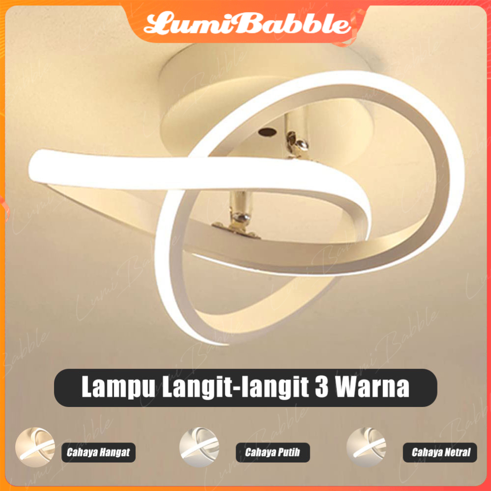 Jual 3 Warna Lampu Plafon Lampu Ruang Tamu Minimalis Lampu Led Kamar