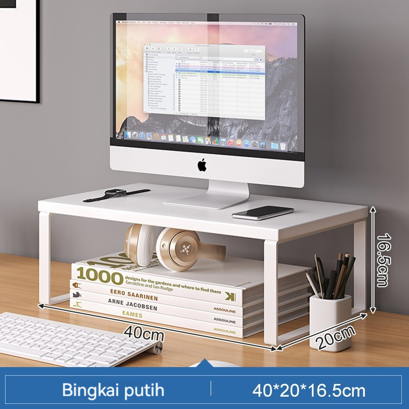 Jual Furnibest Meja Monitor Stand Rak Monitor Tatakan Monitor Komputer Monitor Minimalis 7743