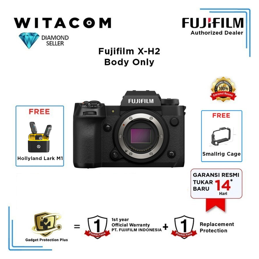 Fujifilm X-H2 Body Only - Fotocamera Mirrorless APS-C 40MP, 8K, Resistente A Pioggia E Freddo - Foto 2