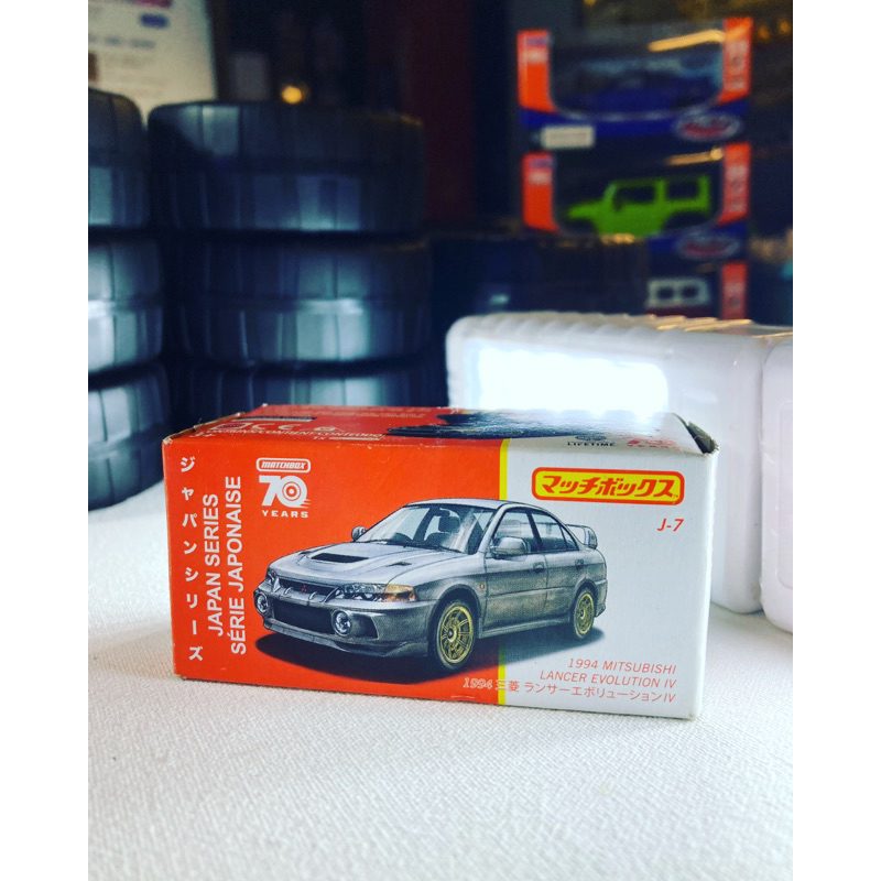 Jual Matchbox Japan Series Mitsubishi Lancer Evolution IV 1994 (JDM ...