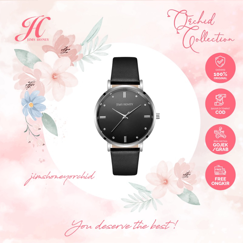 Jual JIMS HONEY 8123 JAM TANGAN WANITA ANALOG ANTI AIR Shopee Indonesia