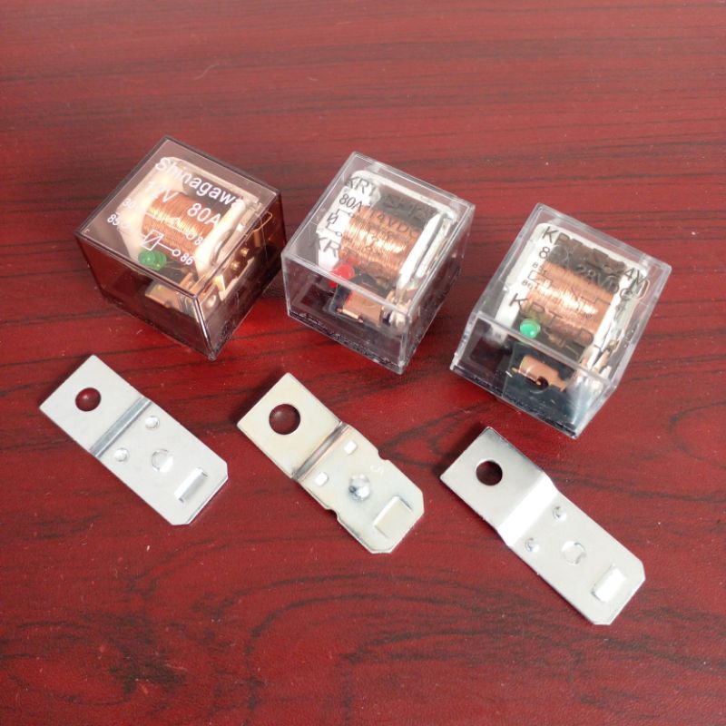 Jual Relay transparan 12v 24v 5 kaki 87a relay lampu relay alarm