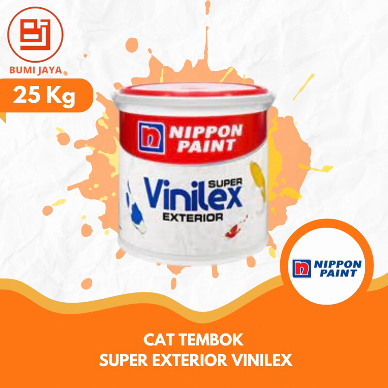 Jual Cat Tembok Nippon Paint Vinilex Super Exterior 25Kg | Shopee Indonesia