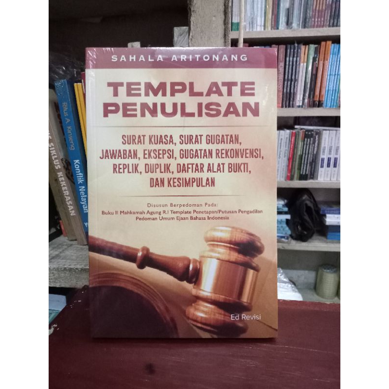 Jual Template Penulisan Surat Kuasa Surat Gugatan Jawaban Eksepsi ...