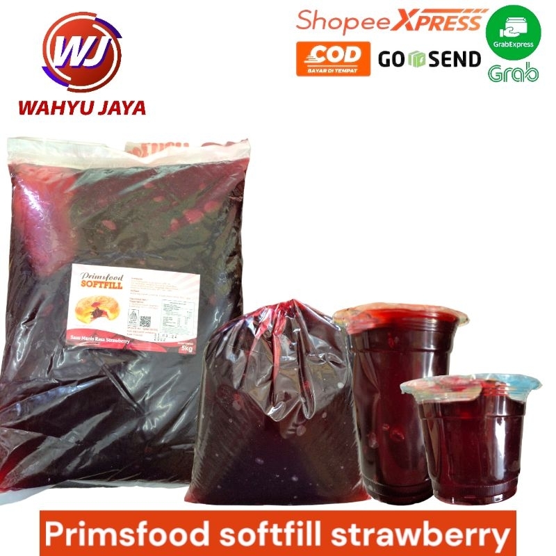Jual primsfood softfill strawberry 250gram-500gram-1kg | Shopee Indonesia