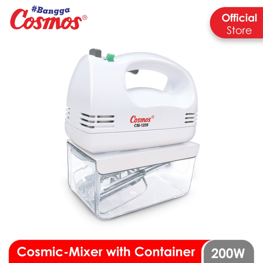 Jual Hand Mixer Cosmos CM 1259 Cosmic Mixer Tangan CM1259 Turbo