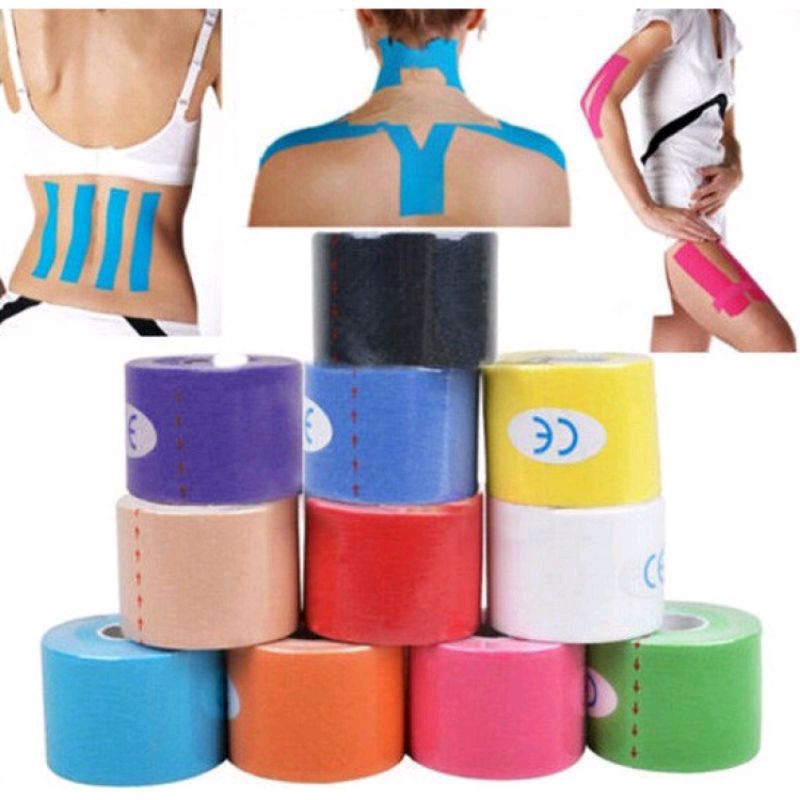 Jual Sport Elastic Kinesiology Tape Medical Bandage Injury Support - KT ...