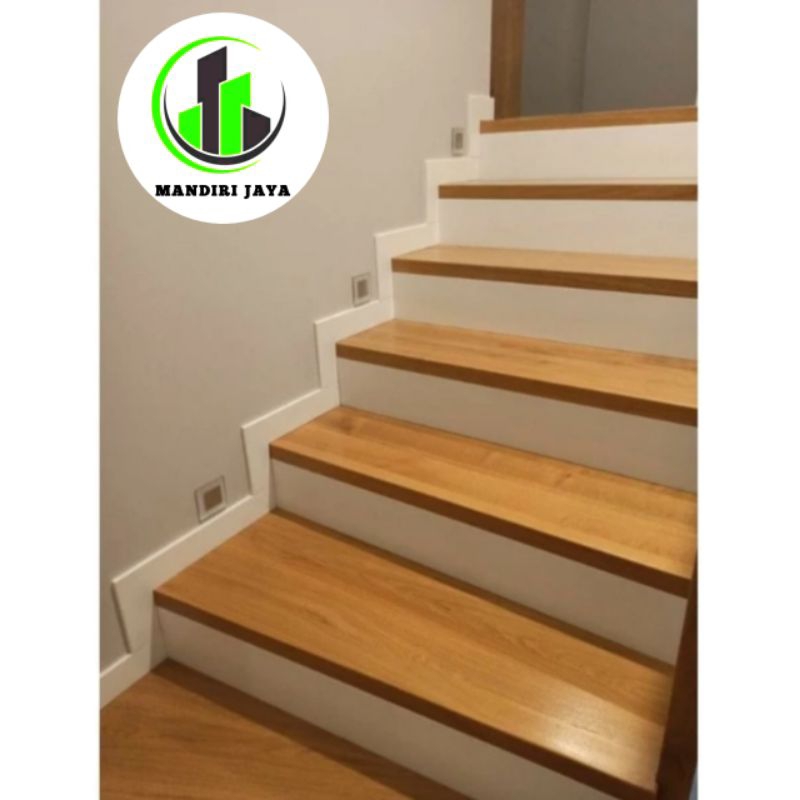 Jual granit anak tangga motif kayu 30x80 20x60 Custom ukuran | Shopee