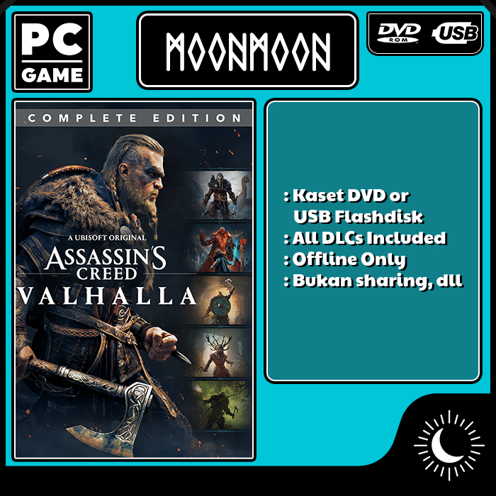 Jual Assassin S Creed Valhalla Complete Edition 2020 Full Dlcs Game Pc Shopee Indonesia