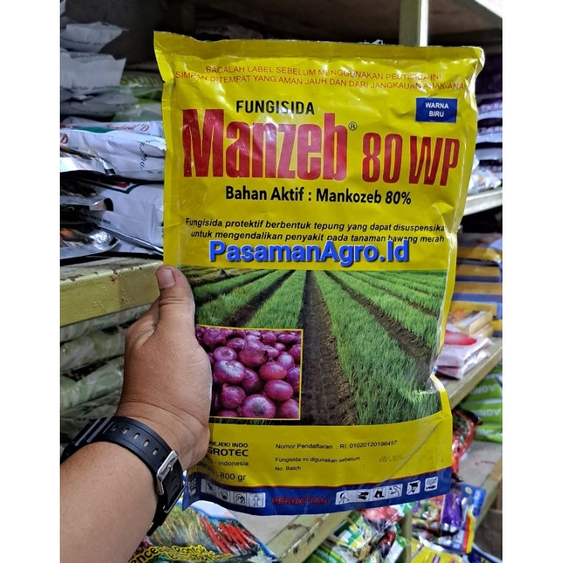 Jual FUNGISIDA MANZEB BIRU 80 WP - 800 GRAM | Shopee Indonesia