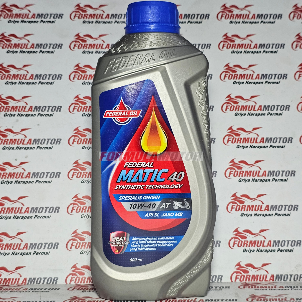 Jual Oli Federal Matic All Series (30, 40, Ultratec, Y40, Racing) Oli ...