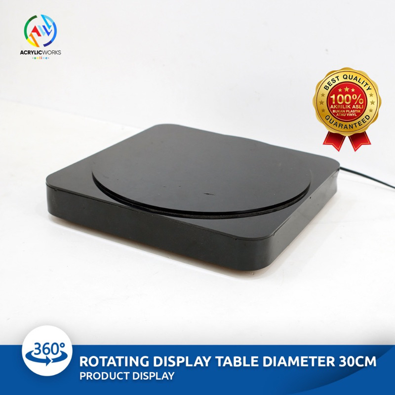 Jual ROTATING DISPLAY / MEJA PUTAR DISPLAY | Shopee Indonesia