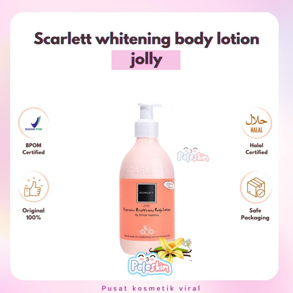 Jual Scarlett Whitening Body Lotion Jolly Shopee Indonesia