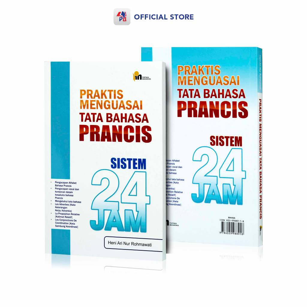 Jual Buku Bahasa Prancis Praktis Menguasai Tata Bahasa Prancis Sistem