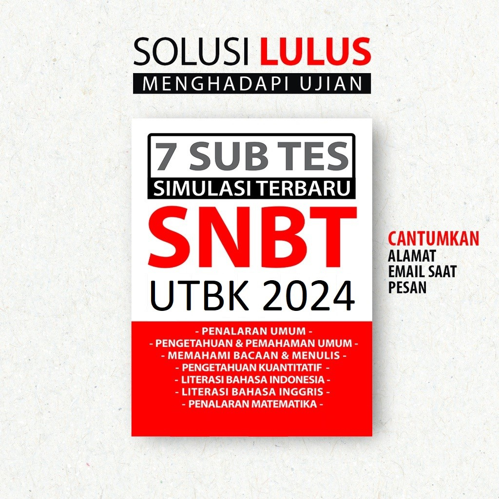 Jual BELI SATU DAPAT EMPAT BUKU SOLUSI LULUS UJIAN TES POTENSI ...