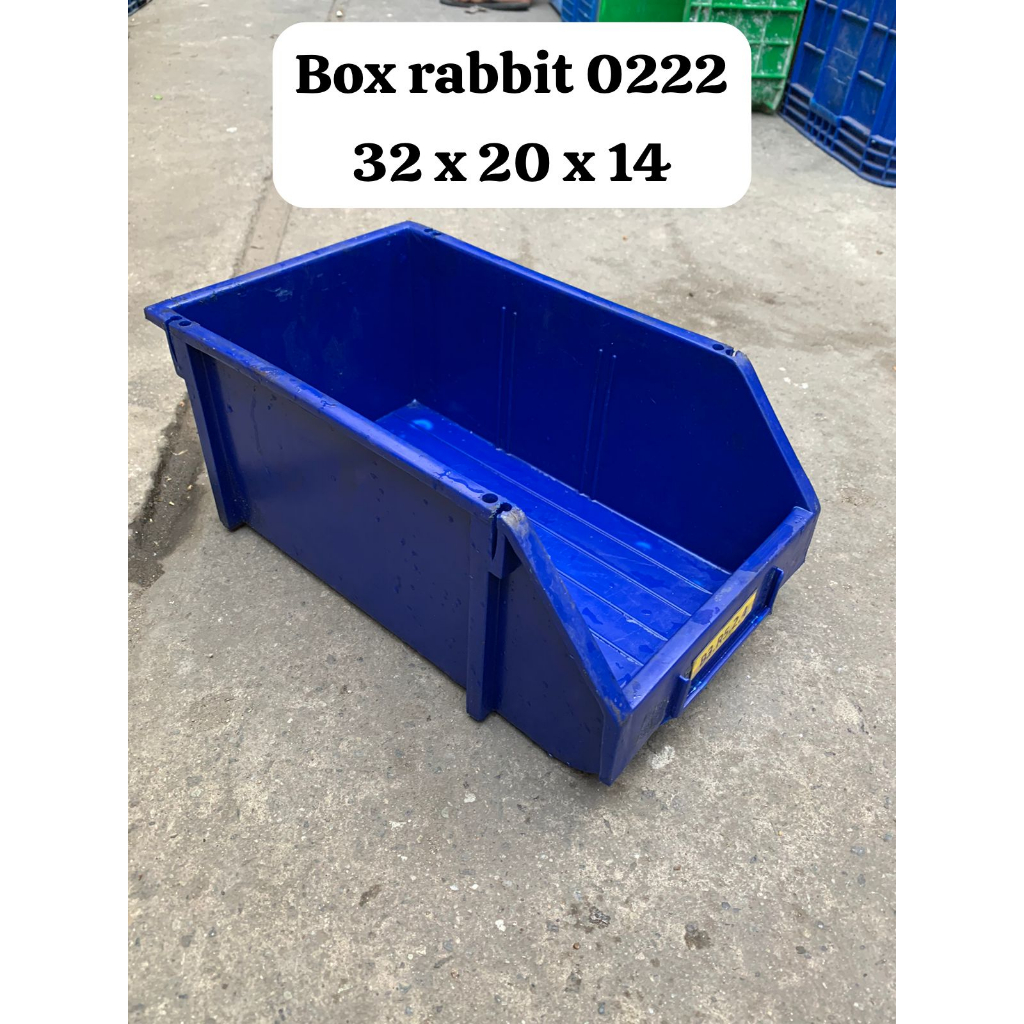 Jual Box 0222 rabbit plastik bekas wadah penyimpanan perkakas | Shopee ...