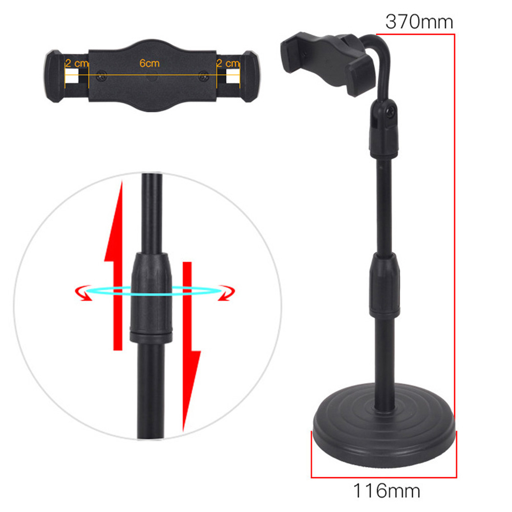 Jual (BISA COD ) Handphone Mobile phone Holder Stand Hp Putar 360 ...