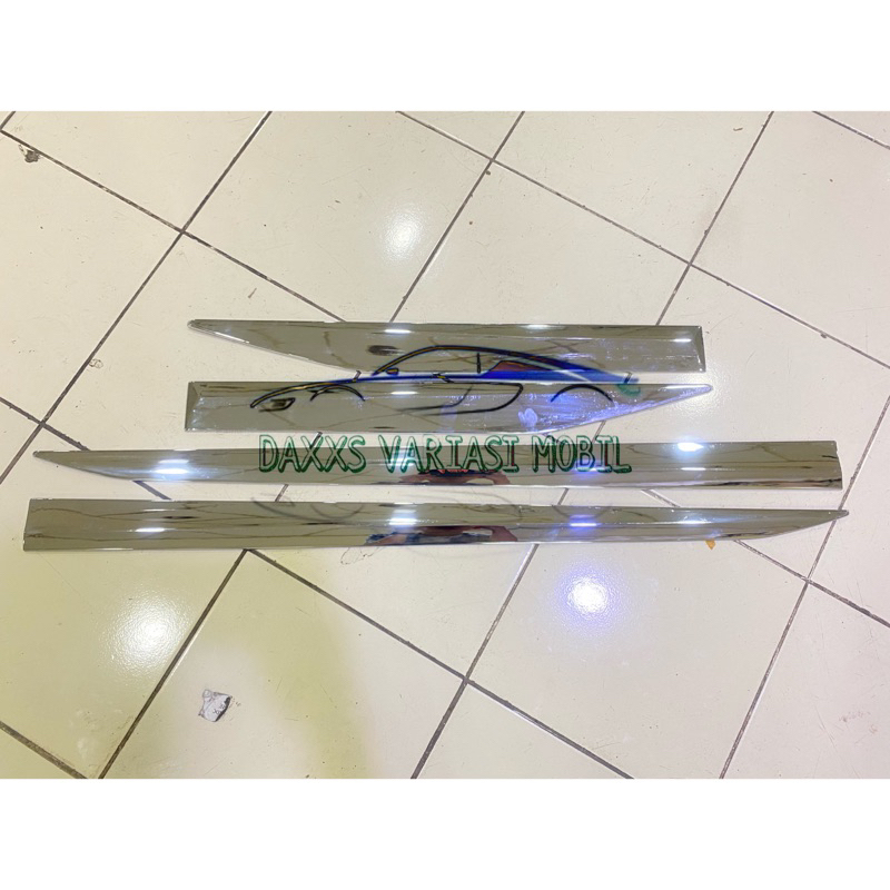 Jual List Body Side Body Moulding Mobil Calya Sigra Chrome