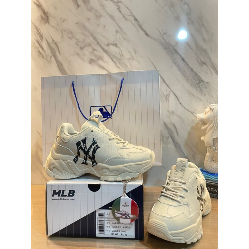 MLB Korea - Chunky High Light Paisley Sneakers La Dodgers / 250