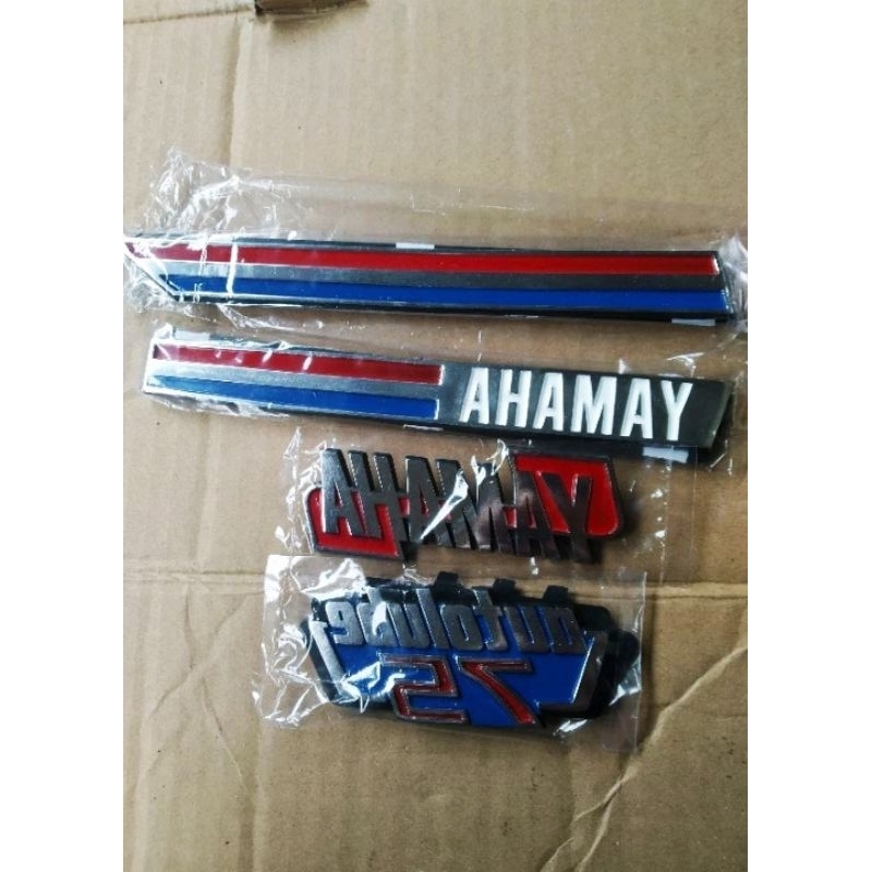 Jual Emblem Simbul Sticker Tangki Tengki Set Yamaha V V Harga