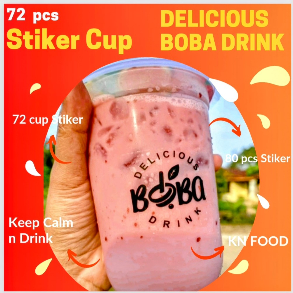 Kata-kata untuk cup minuman boba
