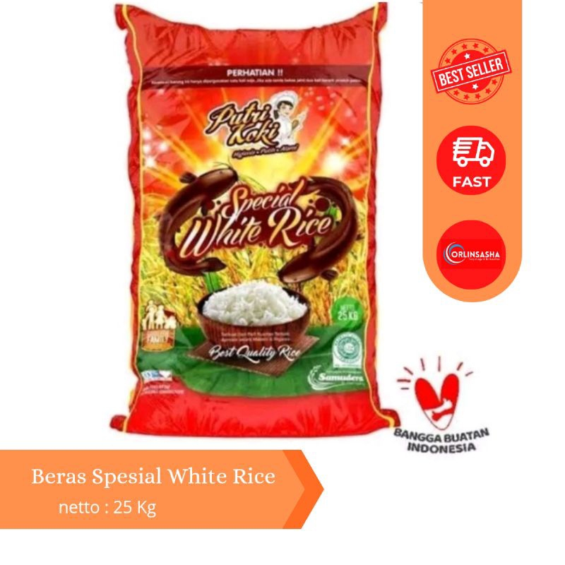 Jual Beras 25Kg Special White Rice l Rojo Lele l Putri Koki Merah l ...