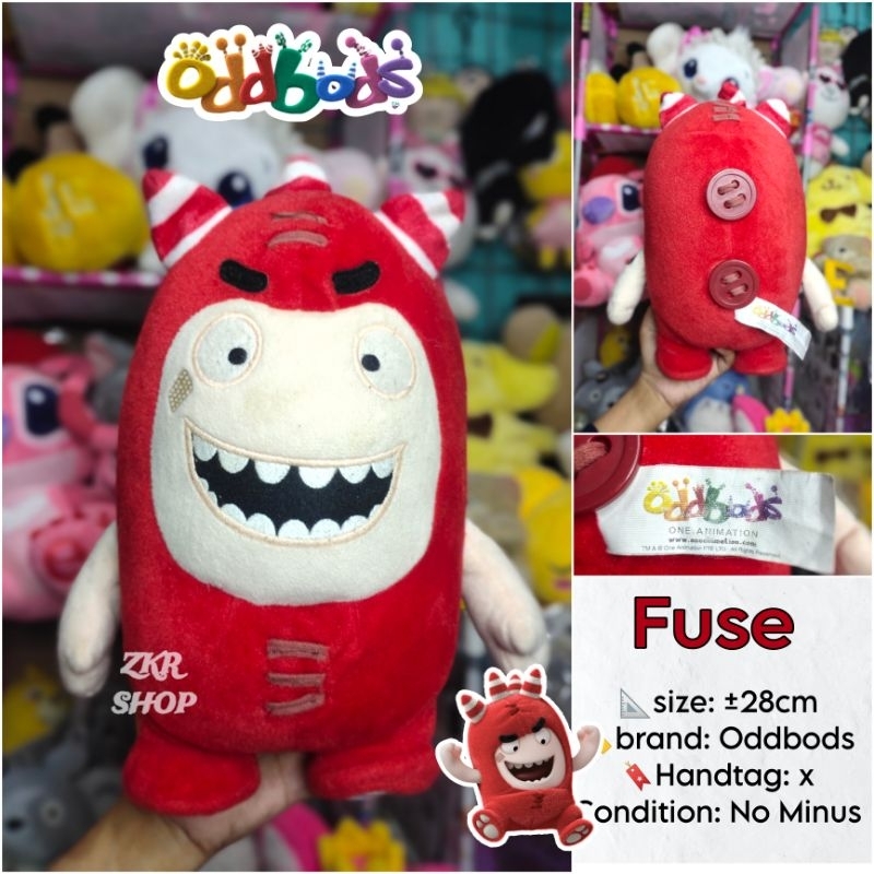 Oddbods fuse plush on sale