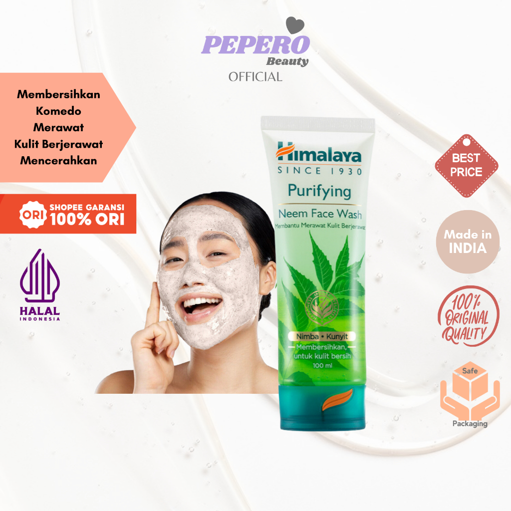 Jual HIMALAYA Purifying Neem Face Wash 100ml 50ml Sabun Cuci Muka
