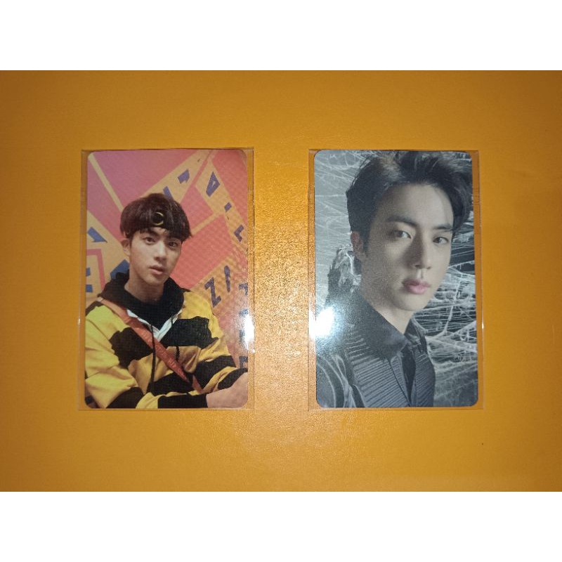 Jual Photocard BTS Jin Official Jin Pizza Her Jin Black Swan mots7 Shopee Indonesia
