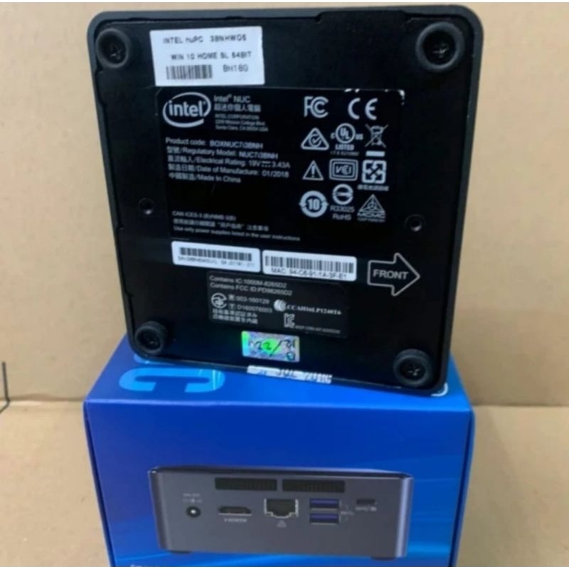 Jual PC MINI INTEL NUC CORE I3-7100 (GEN 7) RAM 8GB SSD 256GB LIKE NEW ...