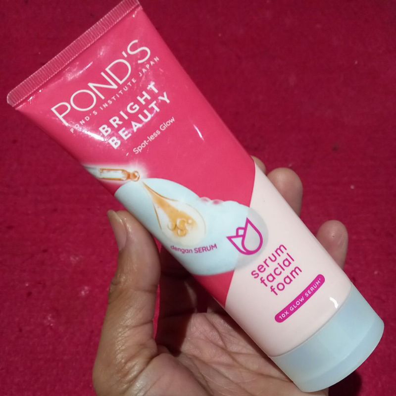 Jual PONDS Bright Beauty Serum Facial Foam 100gr. | Shopee Indonesia