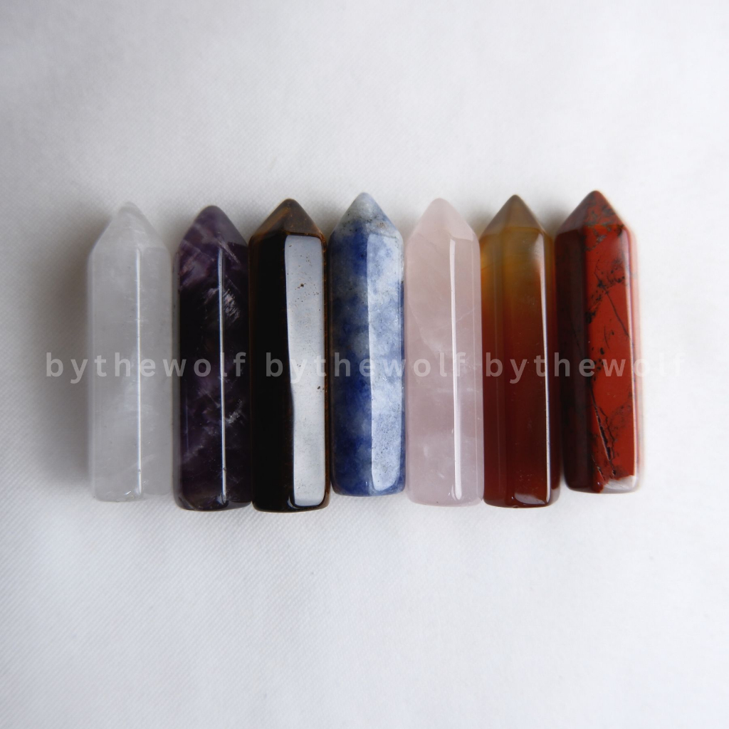 Jual Tarotbythewolf - Mini Point Crystal Stone | Shopee Indonesia