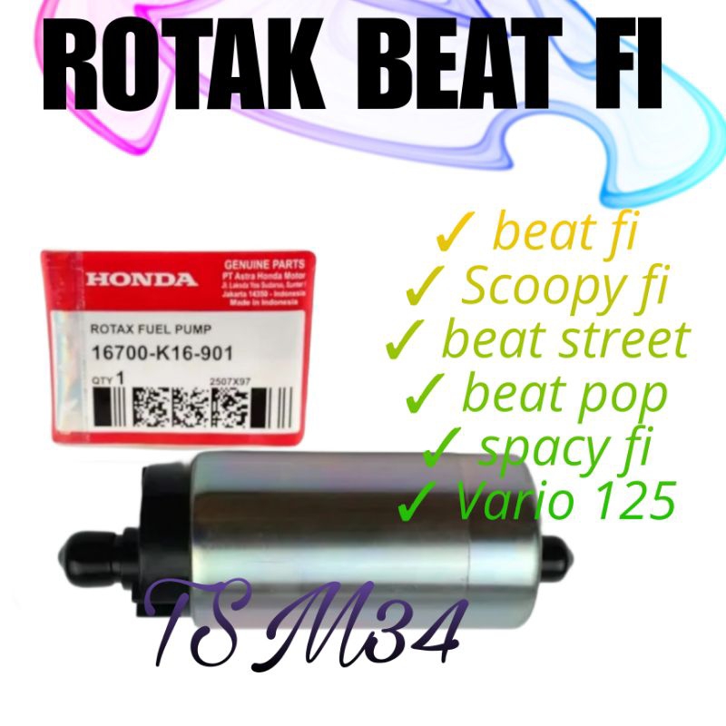 Jual Rotak fuel pump Beat fi / beat fi esp / beat street / Vario 125