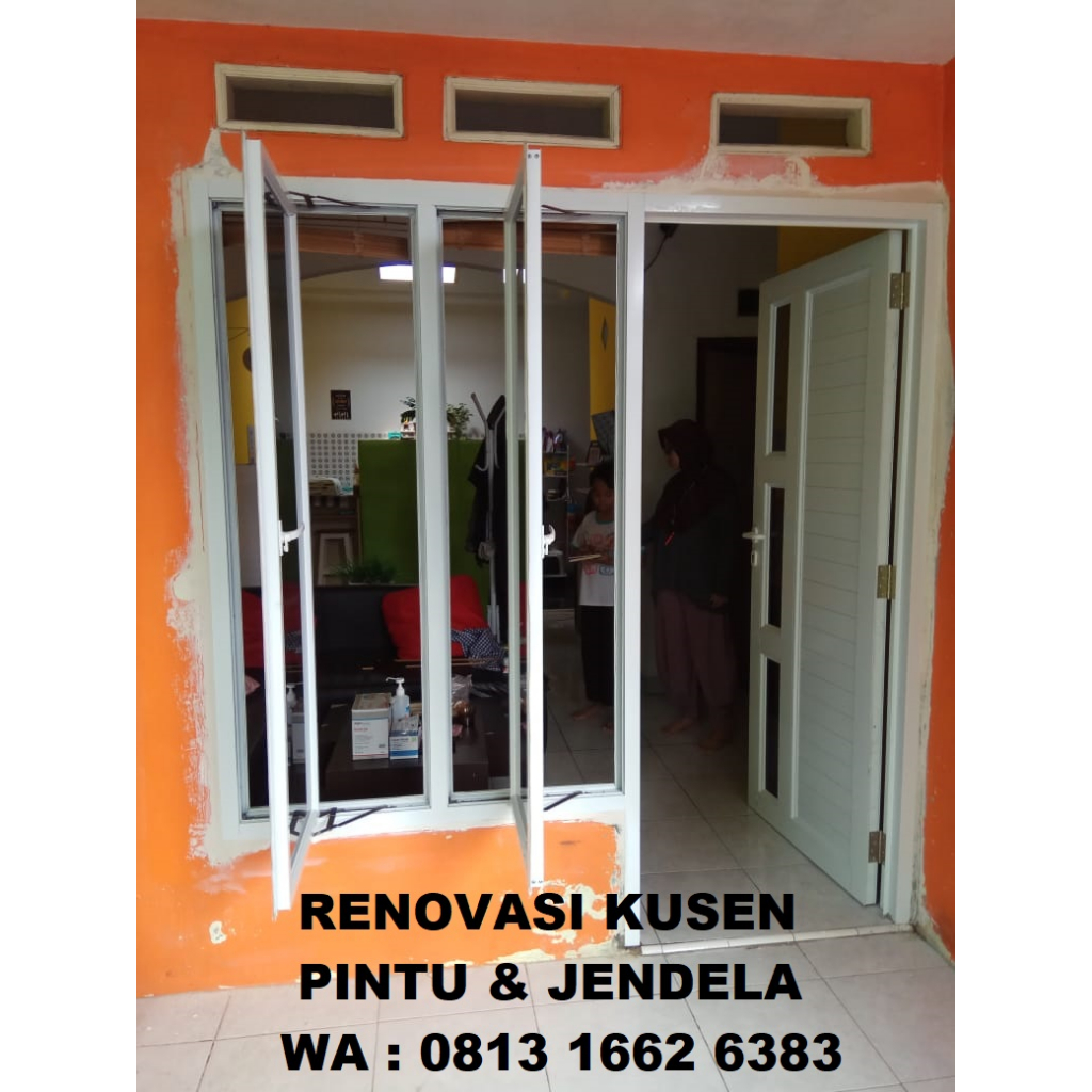 Jual Renovasi Kusen Aluminium Ykk Untuk Pintu Dan Jendela Harga