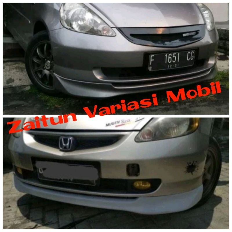 Jual Bodykit depan jazz Gd3 Vitek Bodikit JS Body kit Jess Bodi kit Jezz vtec 2003 2004 2005