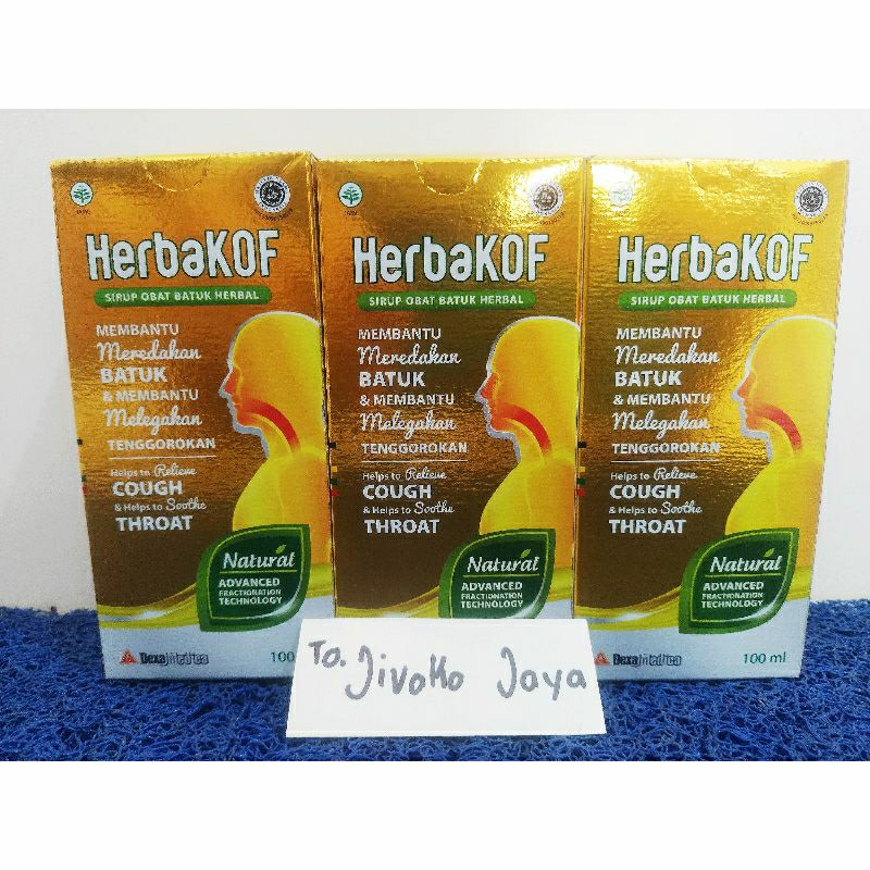 Jual HerbaKOF Ml Sirup Obat Batuk Herbal Shopee Indonesia