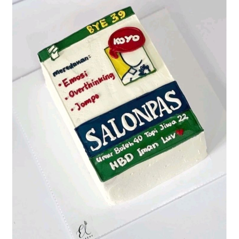 Jual Korean cake design salonpas Shopee Indonesia