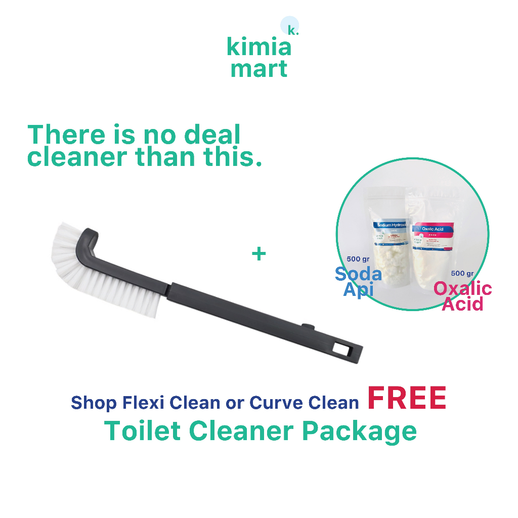 Jual Cleaning Tools Sikat Multifungsi Pembersih Area Tak Terjangkau Flexi Clean And Cuve