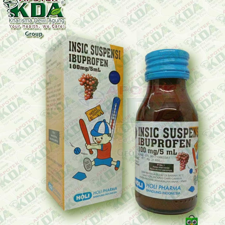 Jual INSIC SIRUP 60 ML | OBAT BATUK DEMAM SIRUP | Shopee Indonesia