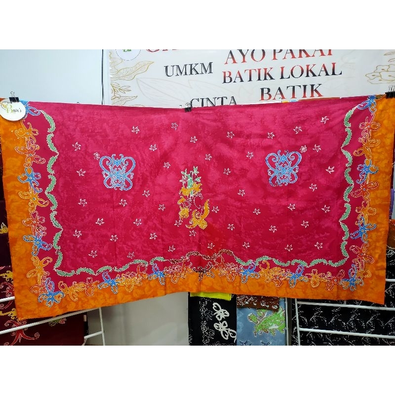 Jual BATIK KALIMANTAN Kain Batik Tulis Khas Kalimantan Ukuran Panjang 2 ...