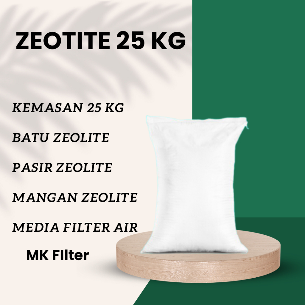 Jual Batu Zeolite 25 kg Pasir Zeolite Media Filter Penjernih Air